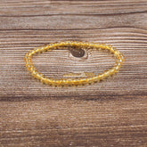 Men’s Citrine Beaded Bracelet – Natural Stone Wealth & Energy Jewelry